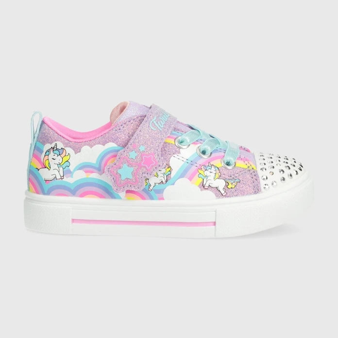 Детски ниски кецове Skechers TWINKLE SPARKS JUMPIN CLOUDS