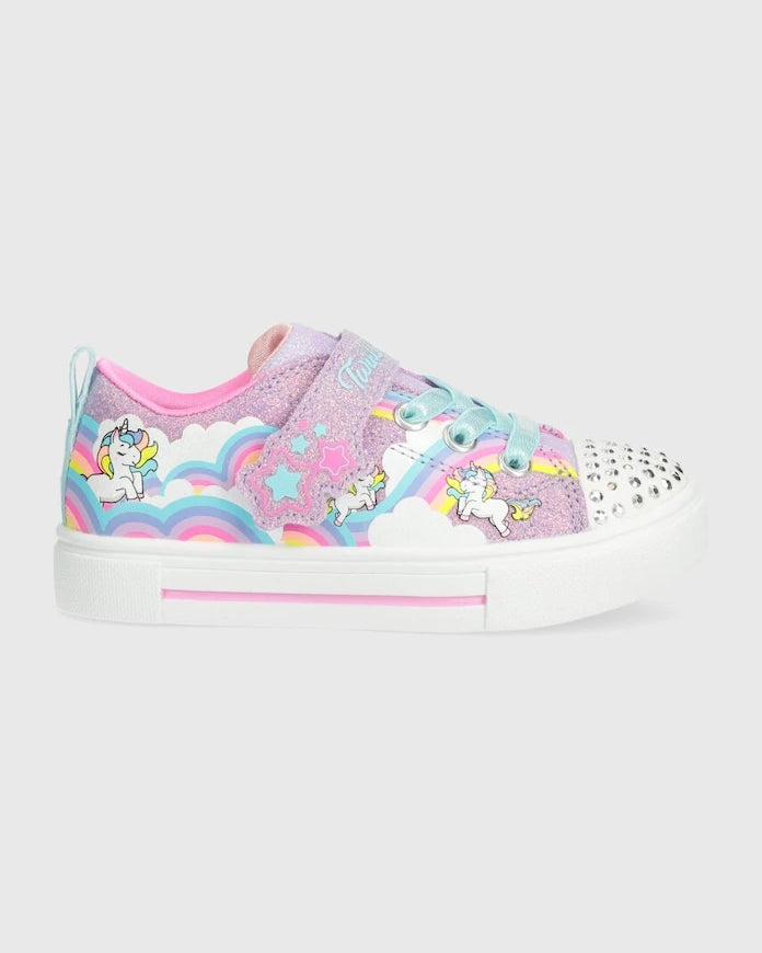 Детски ниски кецове Skechers TWINKLE SPARKS JUMPIN CLOUDS