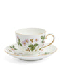 Wild Strawberry Teacup and Saucer