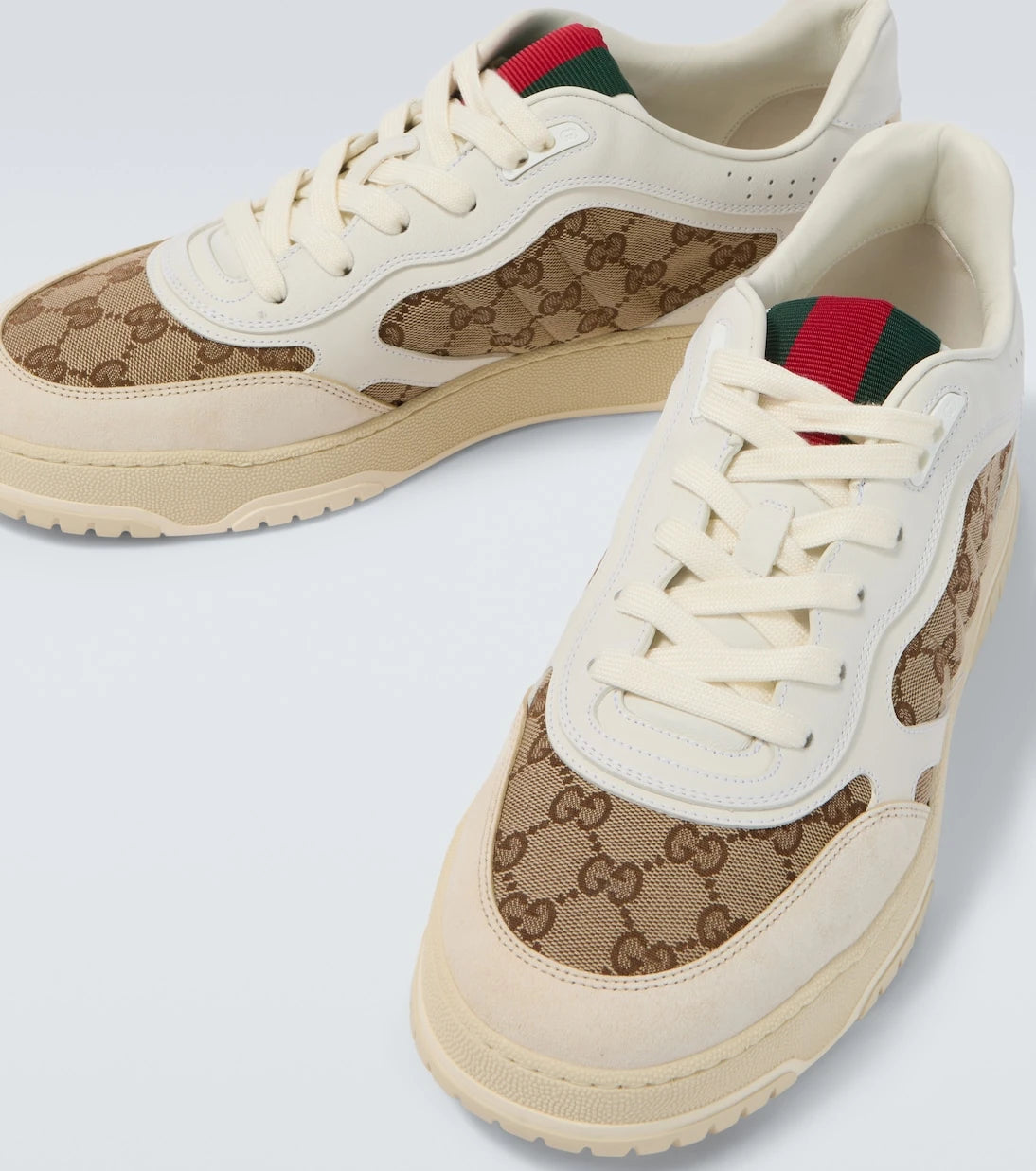 Gucci - Gucci Re-Web GG canvas sneakers