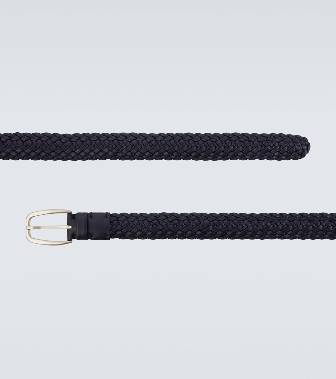 Zegna - Braided leather belt