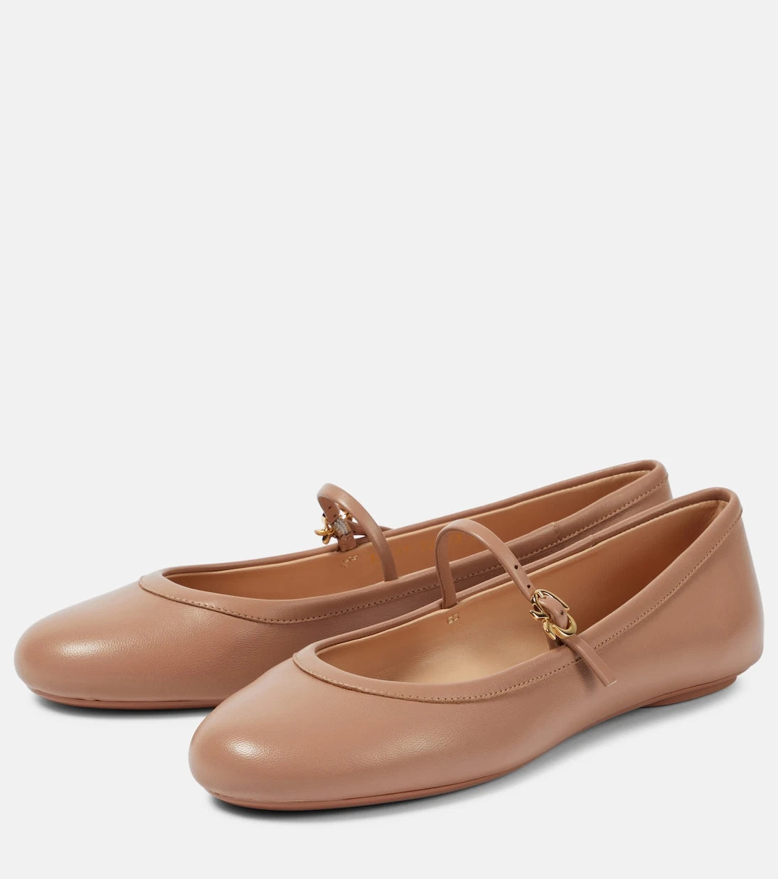 Gianvito Rossi - Carla leather ballet flats