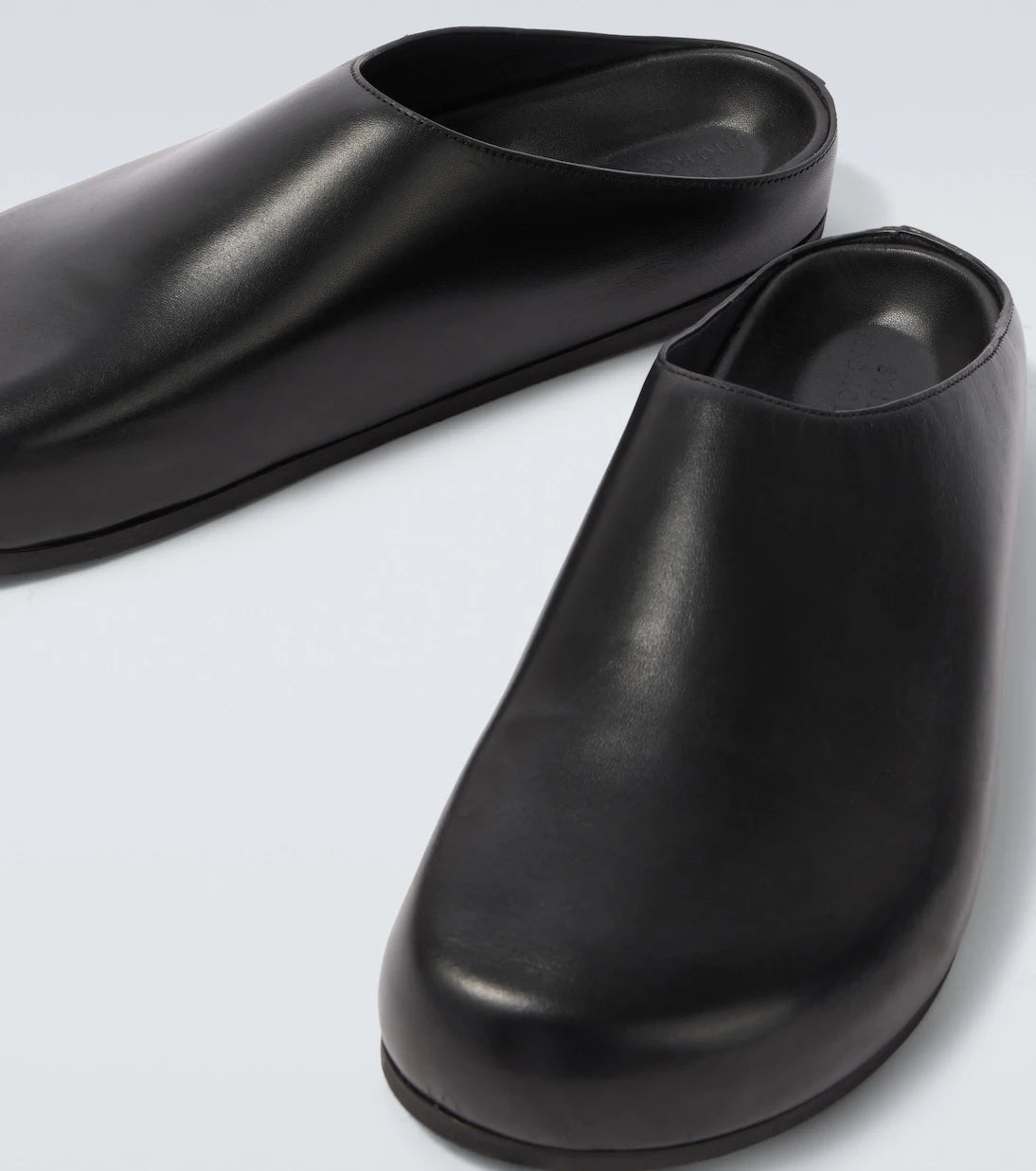 Studio Nicholson - Wearing leather mules