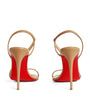 Christian Louboutin Nude Rosalie Leather Sandals 100