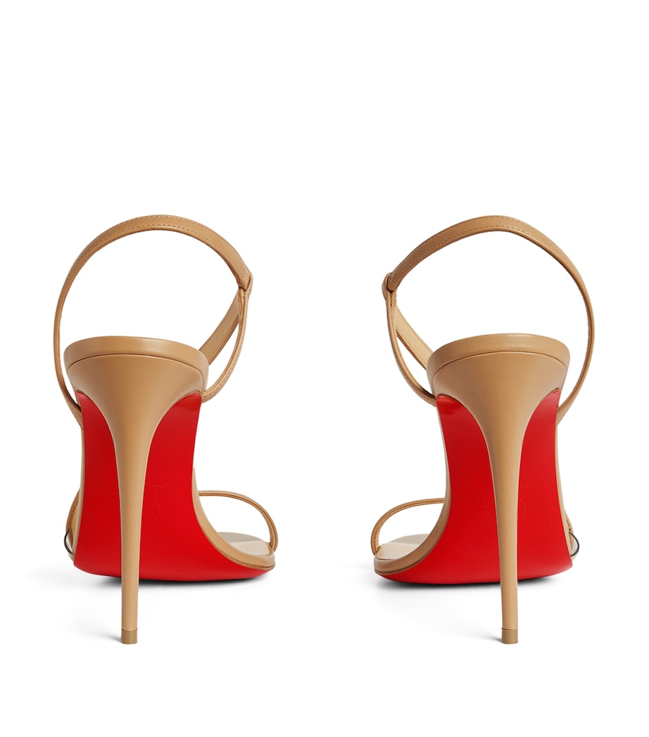 Christian Louboutin Nude Rosalie Leather Sandals 100