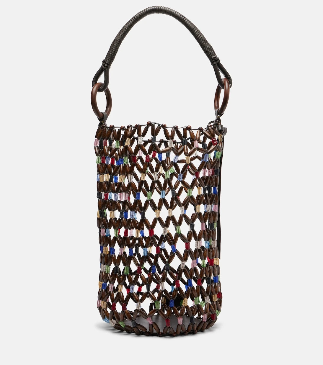 Staud - Del Mar beaded shoulder bag