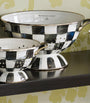 Courtly Check Enamel Colander