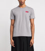 Comme Des Garçons Play Embroidered Double-Heart T-Shirt