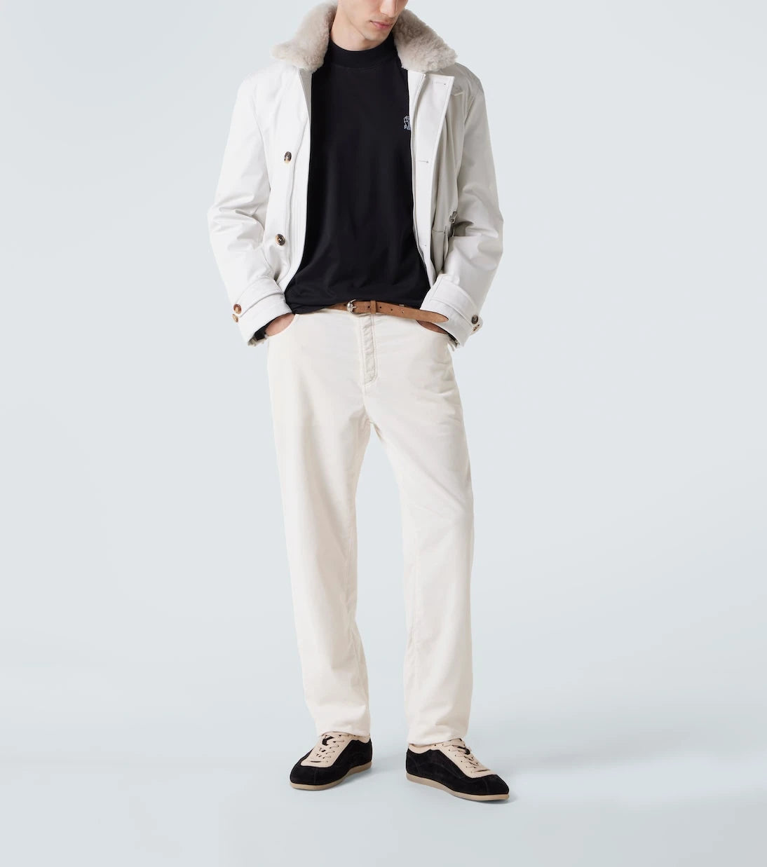 Brunello Cucinelli - Logo cotton T-shirt