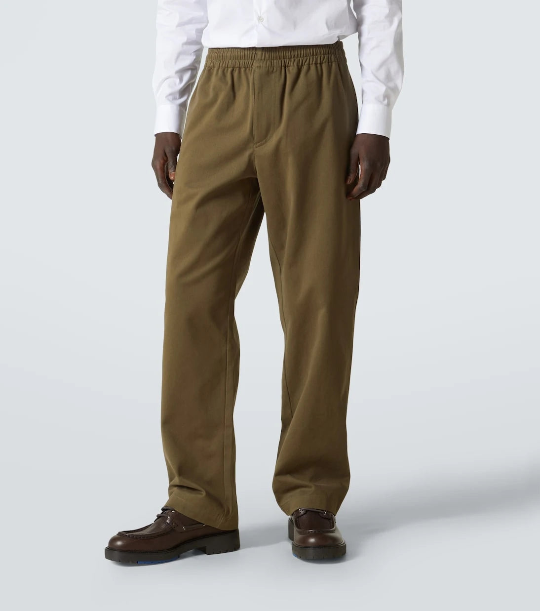 Burberry - Cotton straight pants