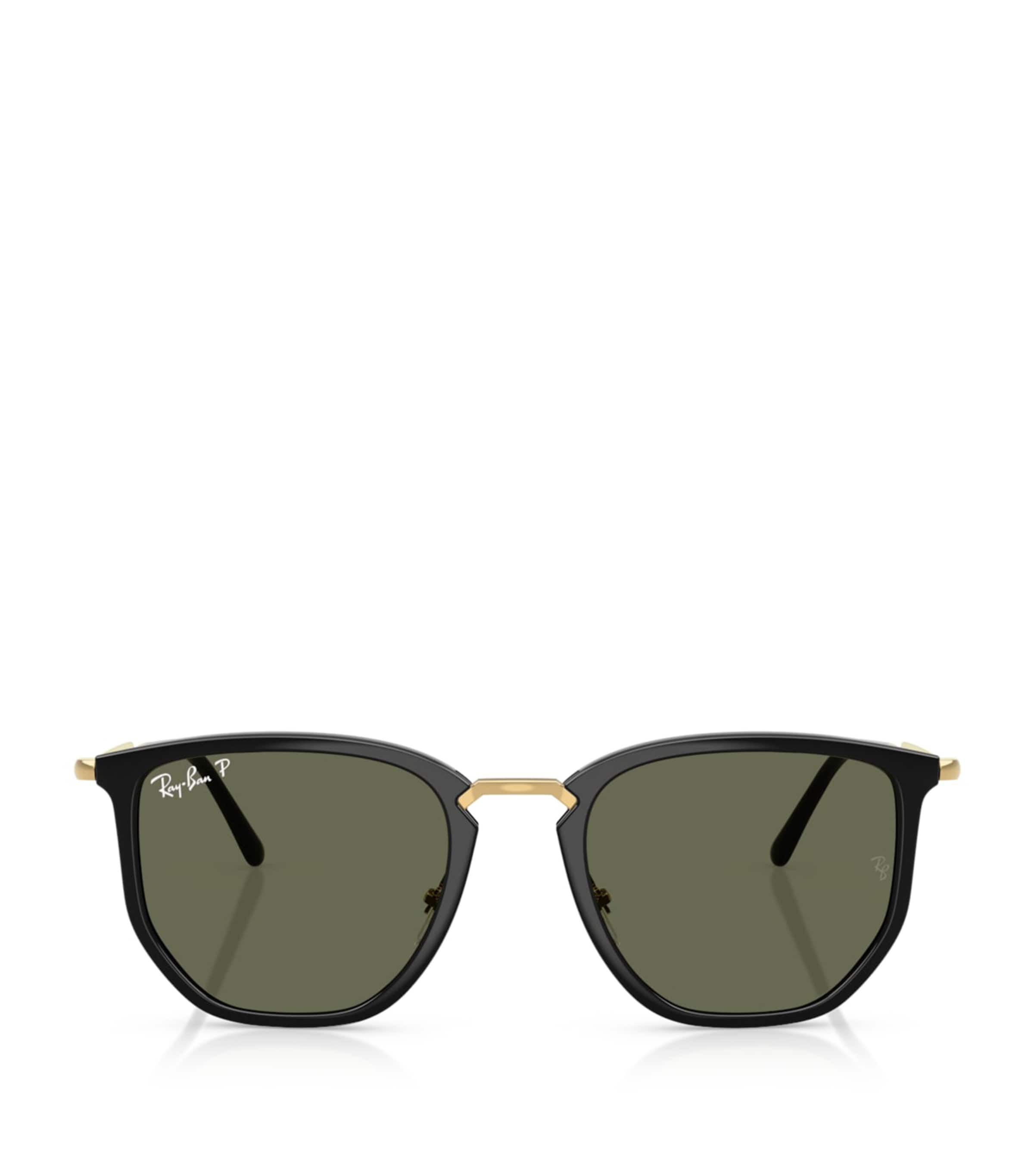 Ray-Ban Black RB4451 Irregular Sunglasses
