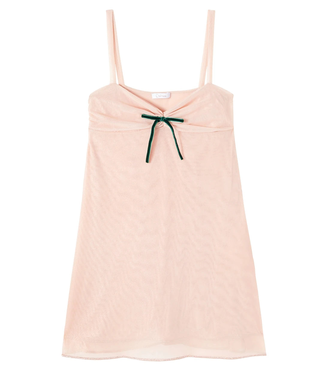 Oséree Kids - Bow-detail tulle slip dress