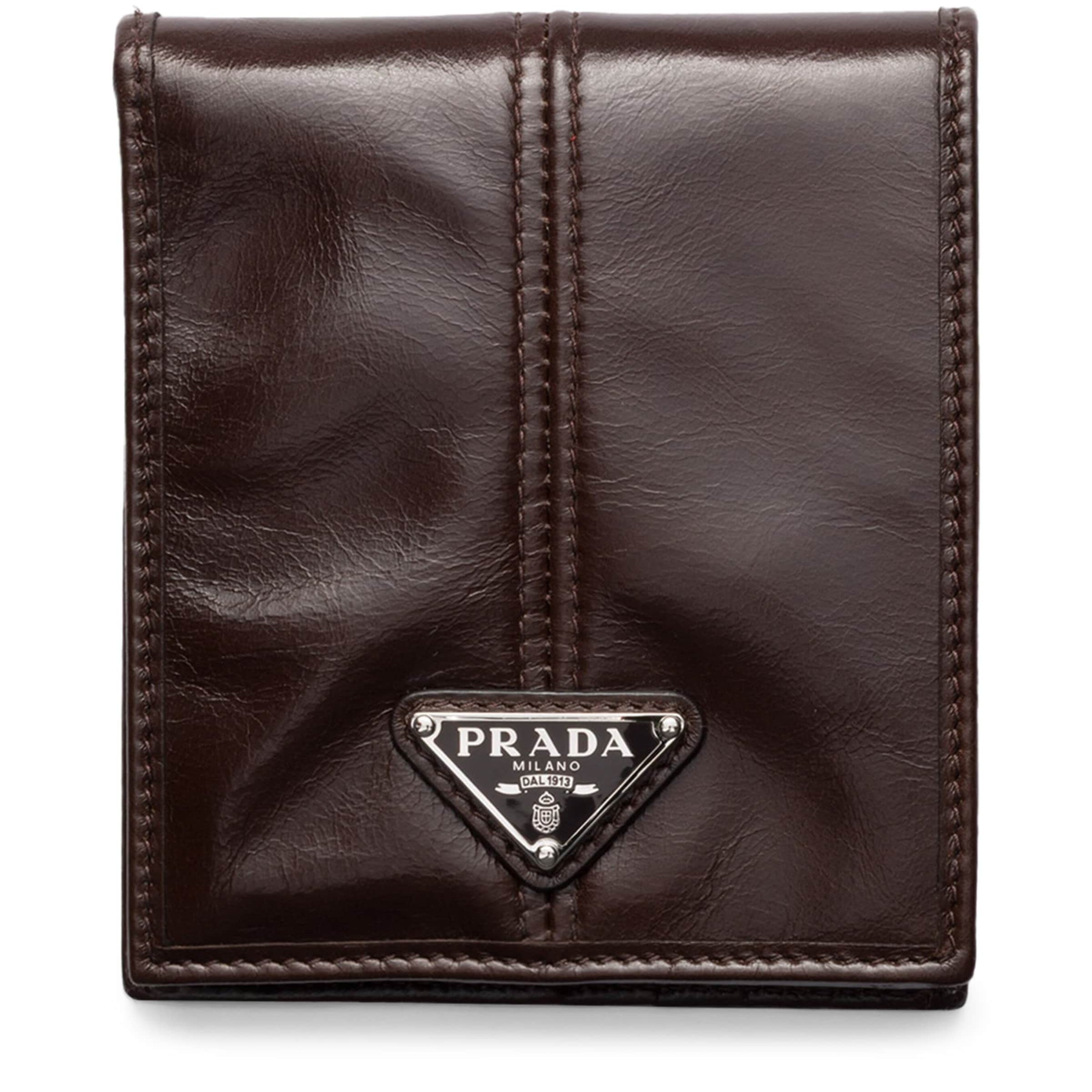Prada Leather Bifold Wallet