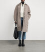 Brown Wool-Blend Mila Coat