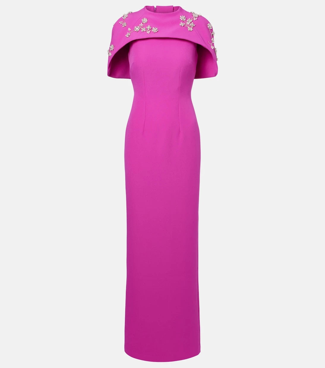 Safiyaa - Embellished caped gown
