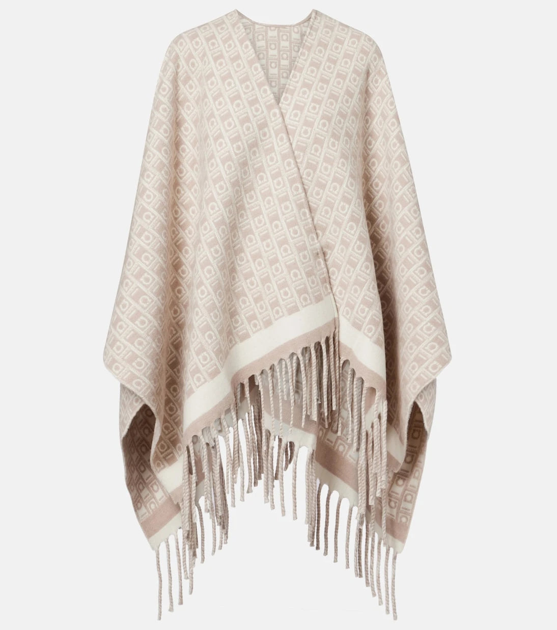 Ferragamo - Gancini virgin wool shawl