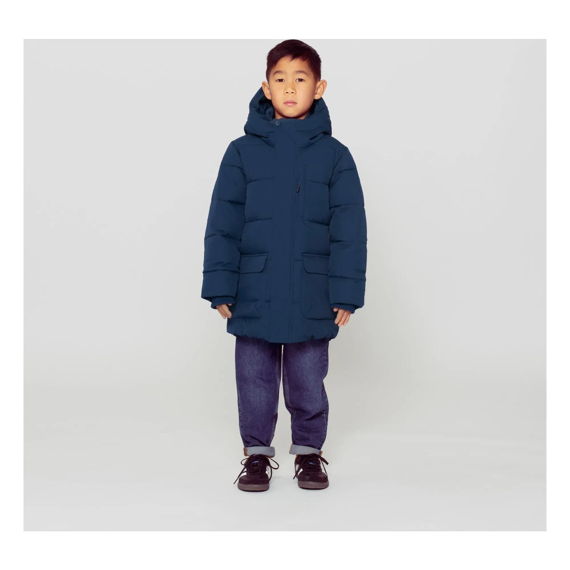Gosoaky - Tiger Eye waterproof jacket | Navy blue