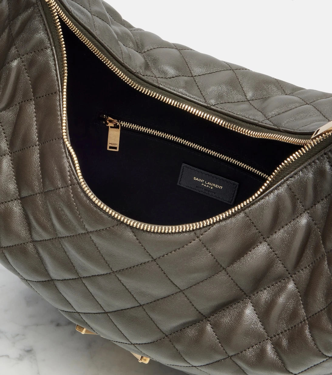Saint Laurent - Icare Medium leather shoulder bag