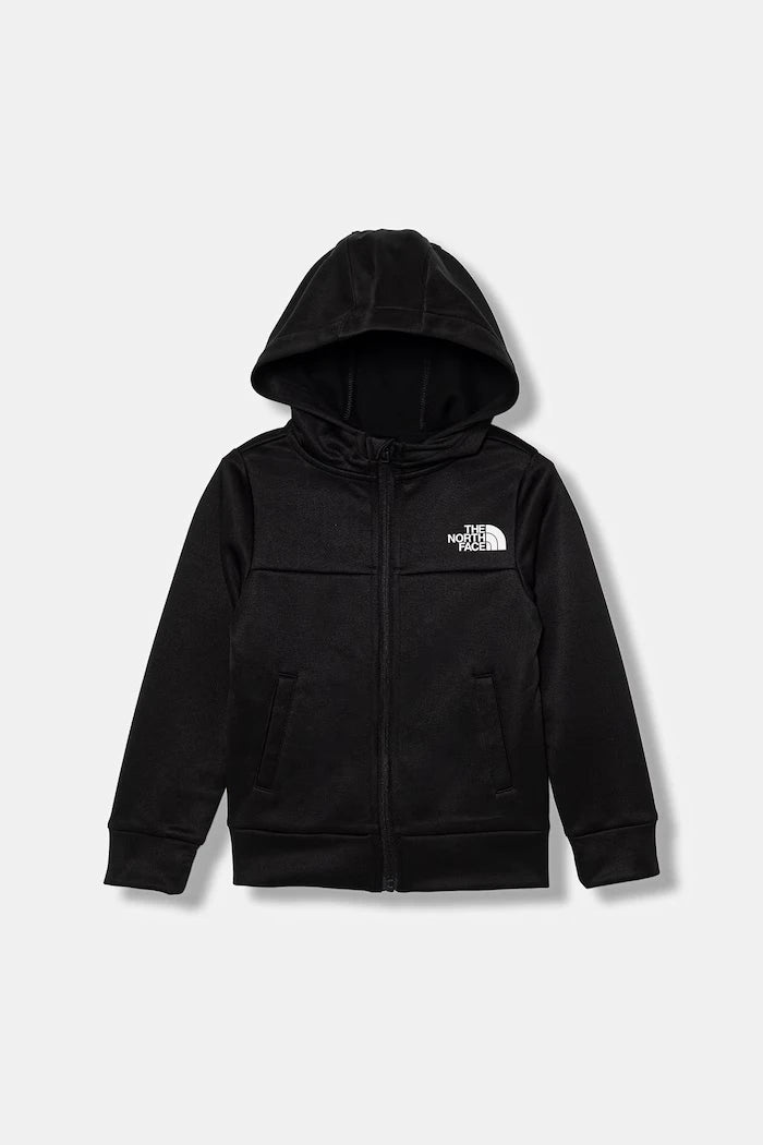 The North Face çocuklar için TEEN REAXION FZ HOODIE fermuarlı kapüşonlu sweatshirt