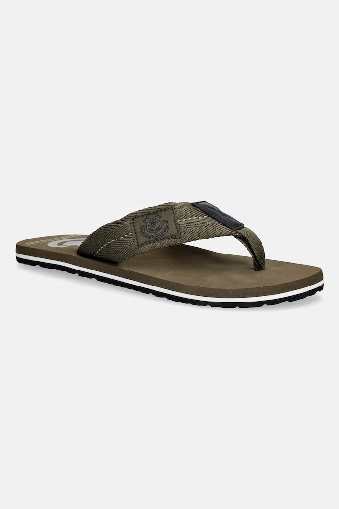 Tommy Hilfiger Erkek Parmak Arası Terlik PATCH HILFIGER BEACH SANDAL