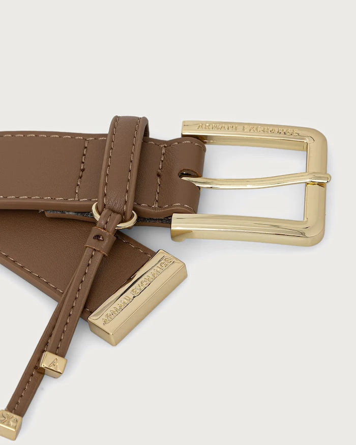 Armani Exchange Kadın Suni Deri Kemer