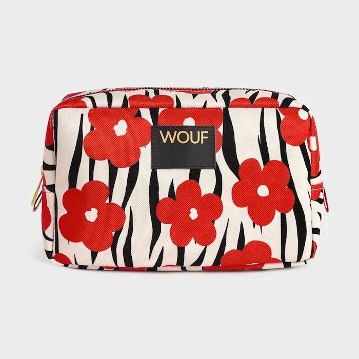 WOUF Wildflower Seyahat Kozmetik Çantası 20 x 9,5 x 13 cm