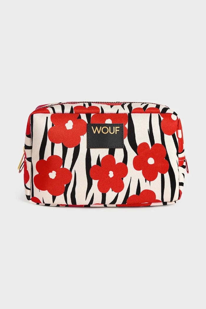 WOUF Wildflower Seyahat Kozmetik Çantası 20 x 9,5 x 13 cm