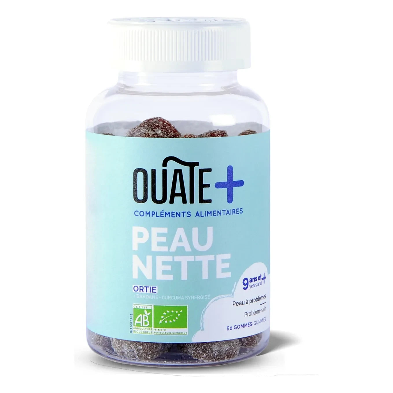 Ouate - Clear Skin Nutritional Supplements - 60 Gummies