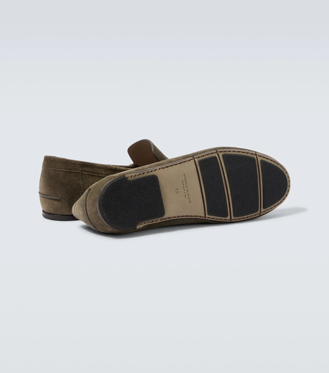مانولو بلانيك - حذاء لوفرز ألدير من الشمواه