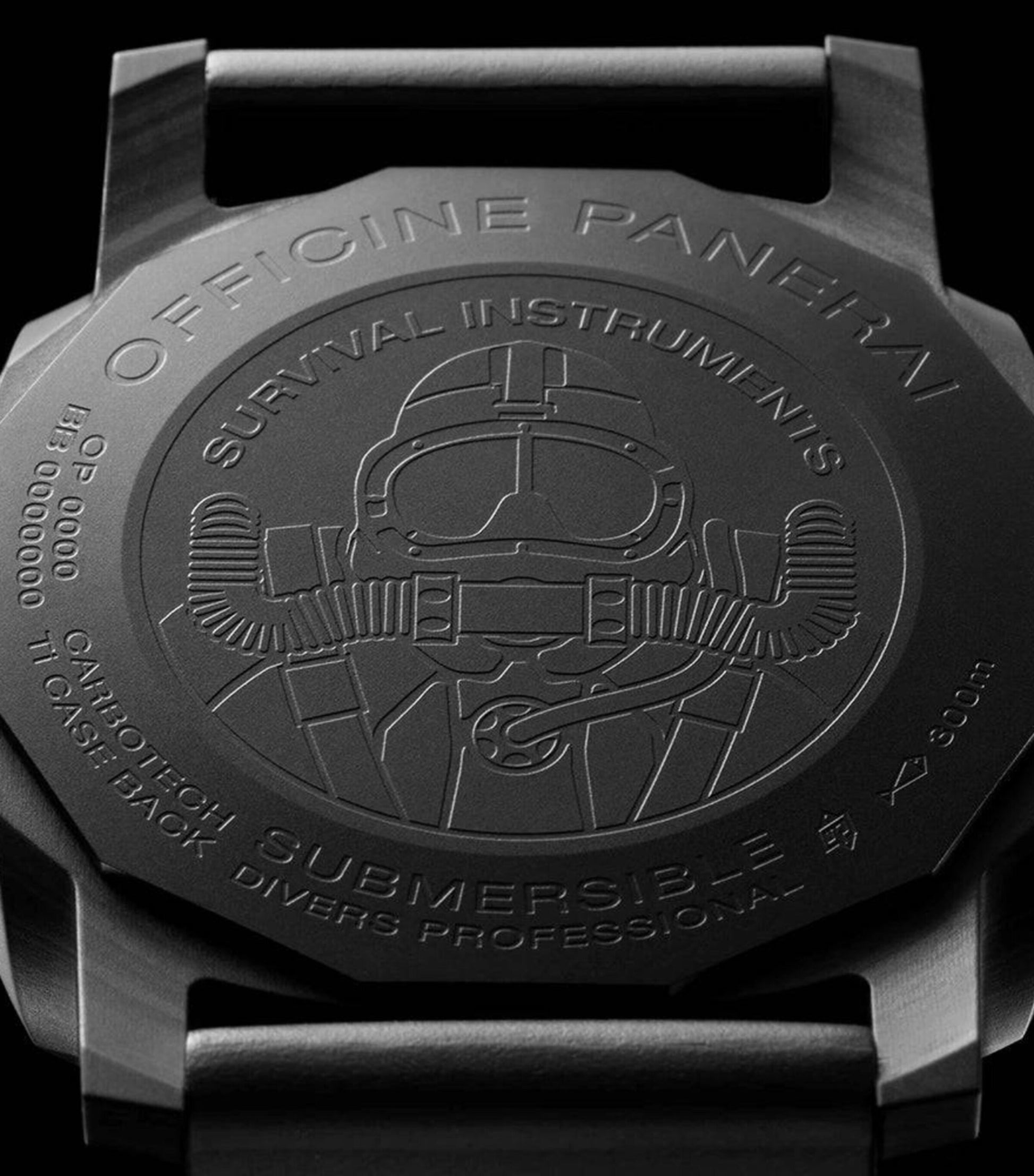 Panerai Carbotech Submersible Marina Militare Watch 47mm