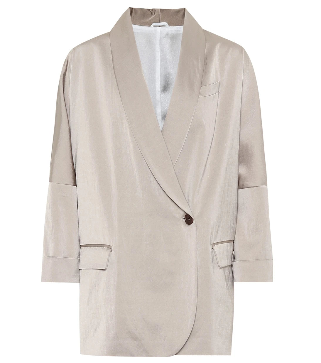 Brunello Cucinelli - Satin blazer