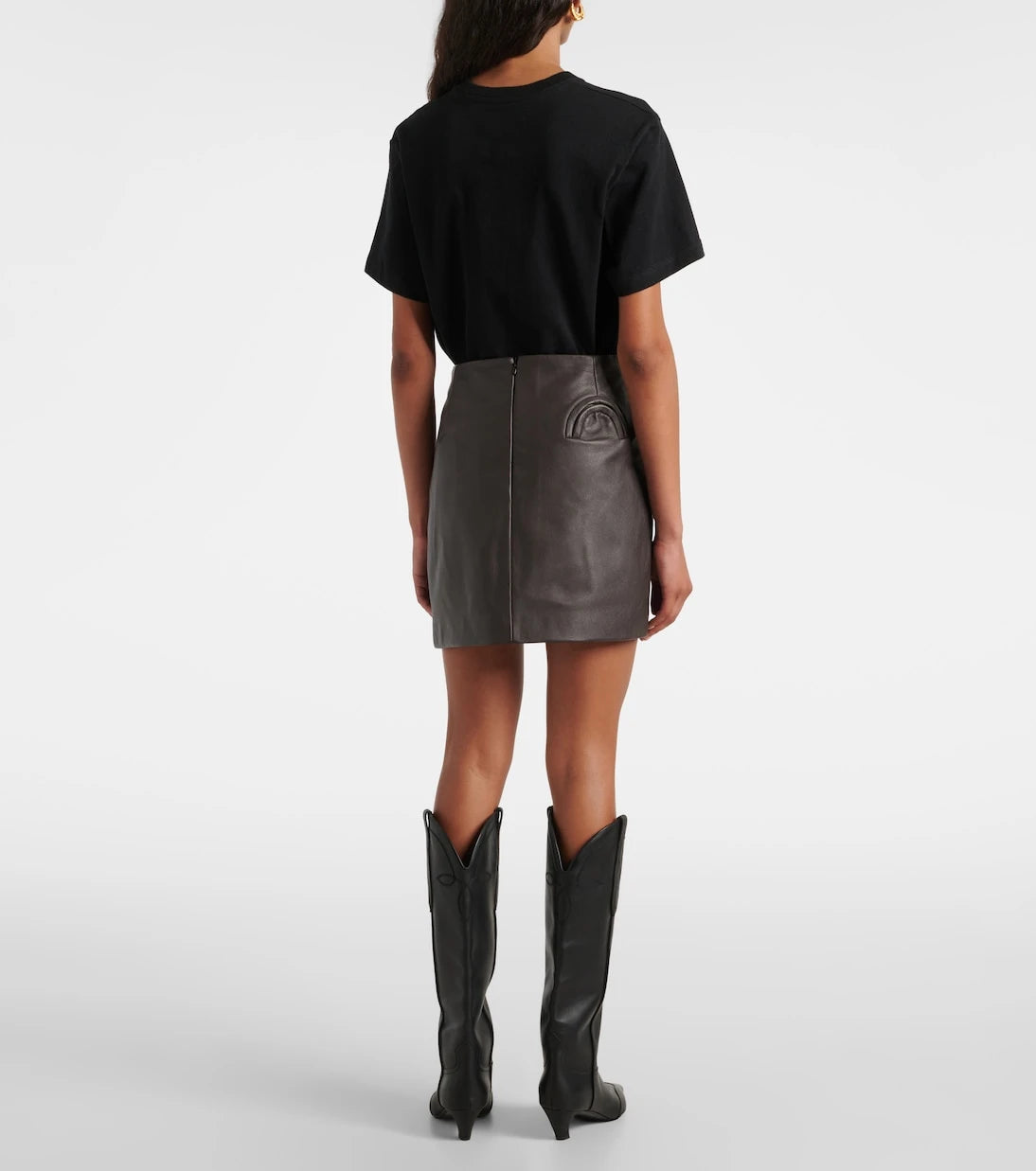 Blazé Milano - Coci leather miniskirt