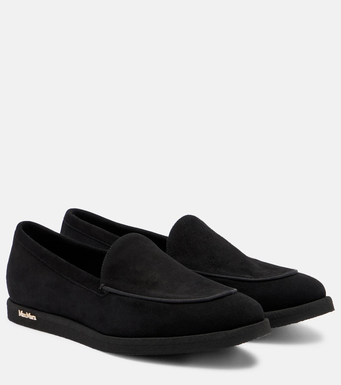 Max Mara - Softmoc suede moccasins