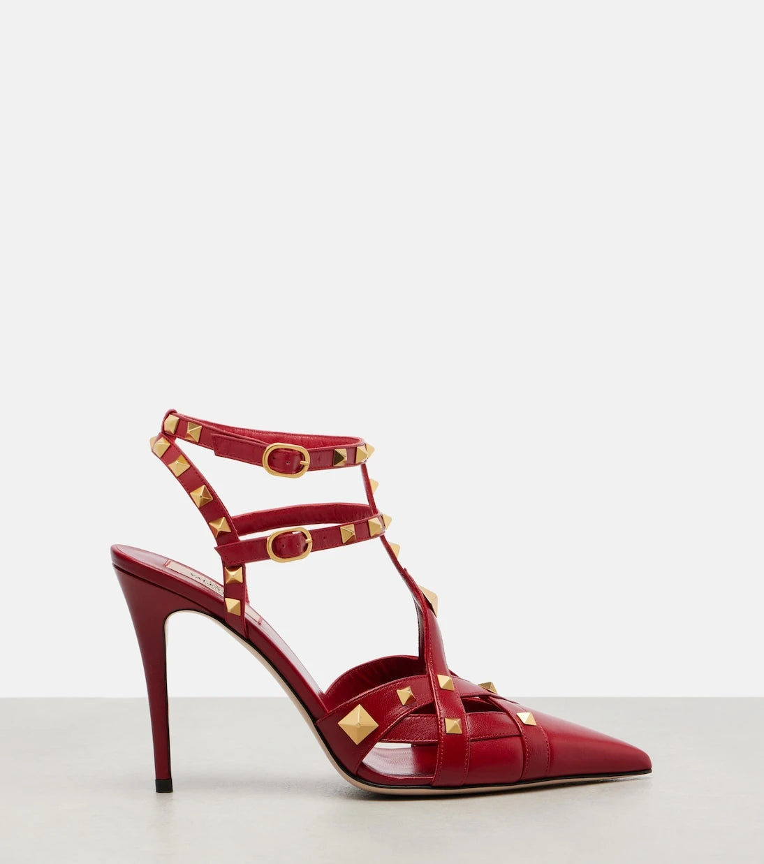 Valentino Garavani - Studdy 100 leather pumps
