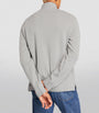 Polo Ralph Lauren Grey Cotton Quarter-Zip Sweater
