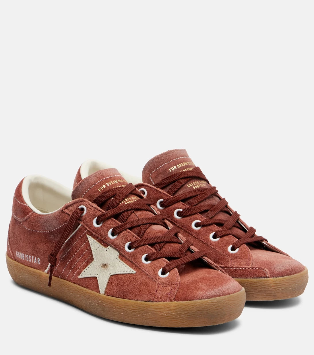 Golden Goose - حذاء سنيكرز سوبر ستار من الشمواه