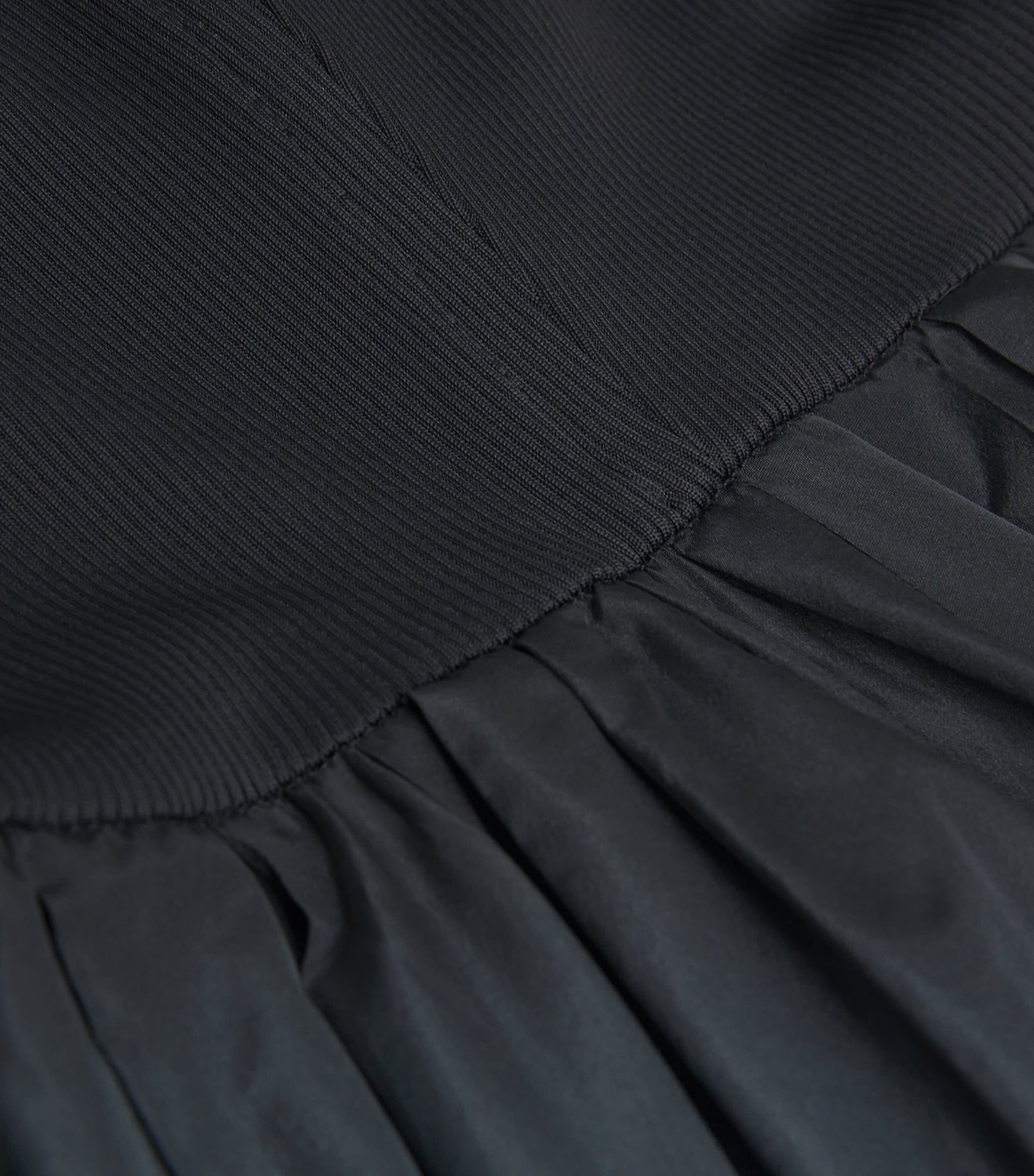 Maje Black Strapless Midi Dress