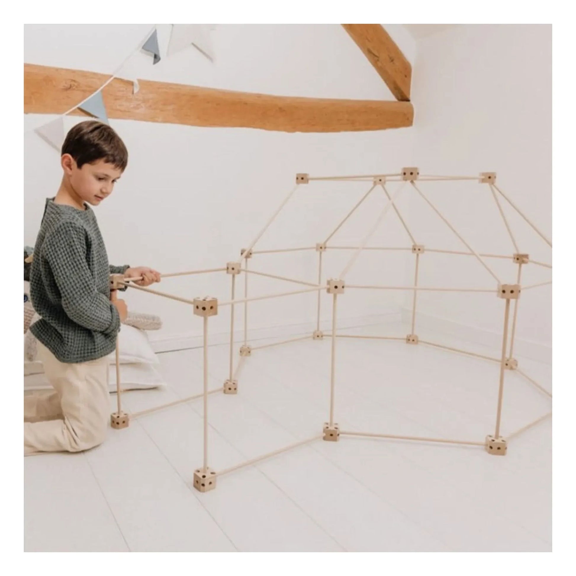 Sarbakane - Cabin to build - Squirrel Pack - 72 pieces