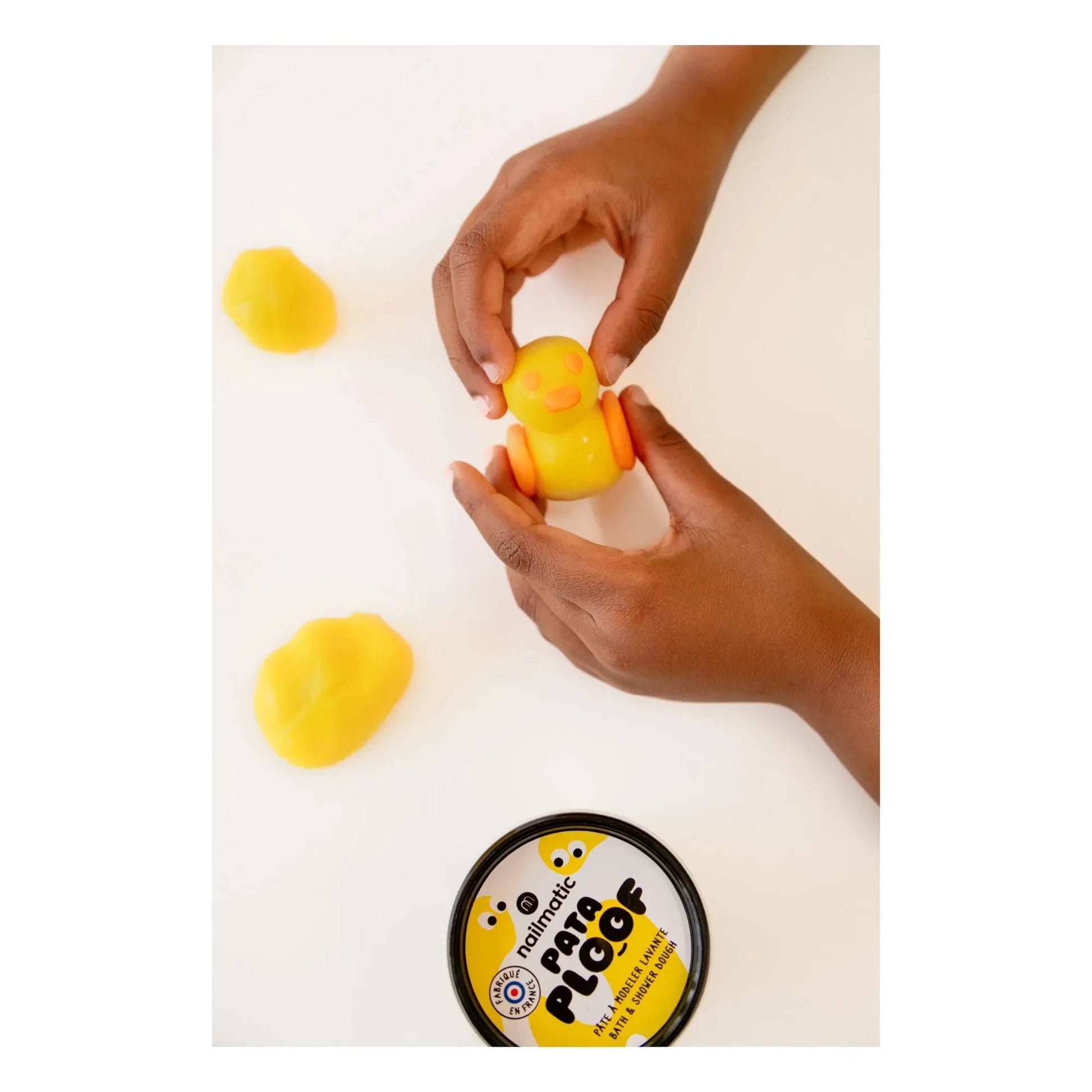 Nailmatic Kids - Pataploof washing modeling paste | Orange