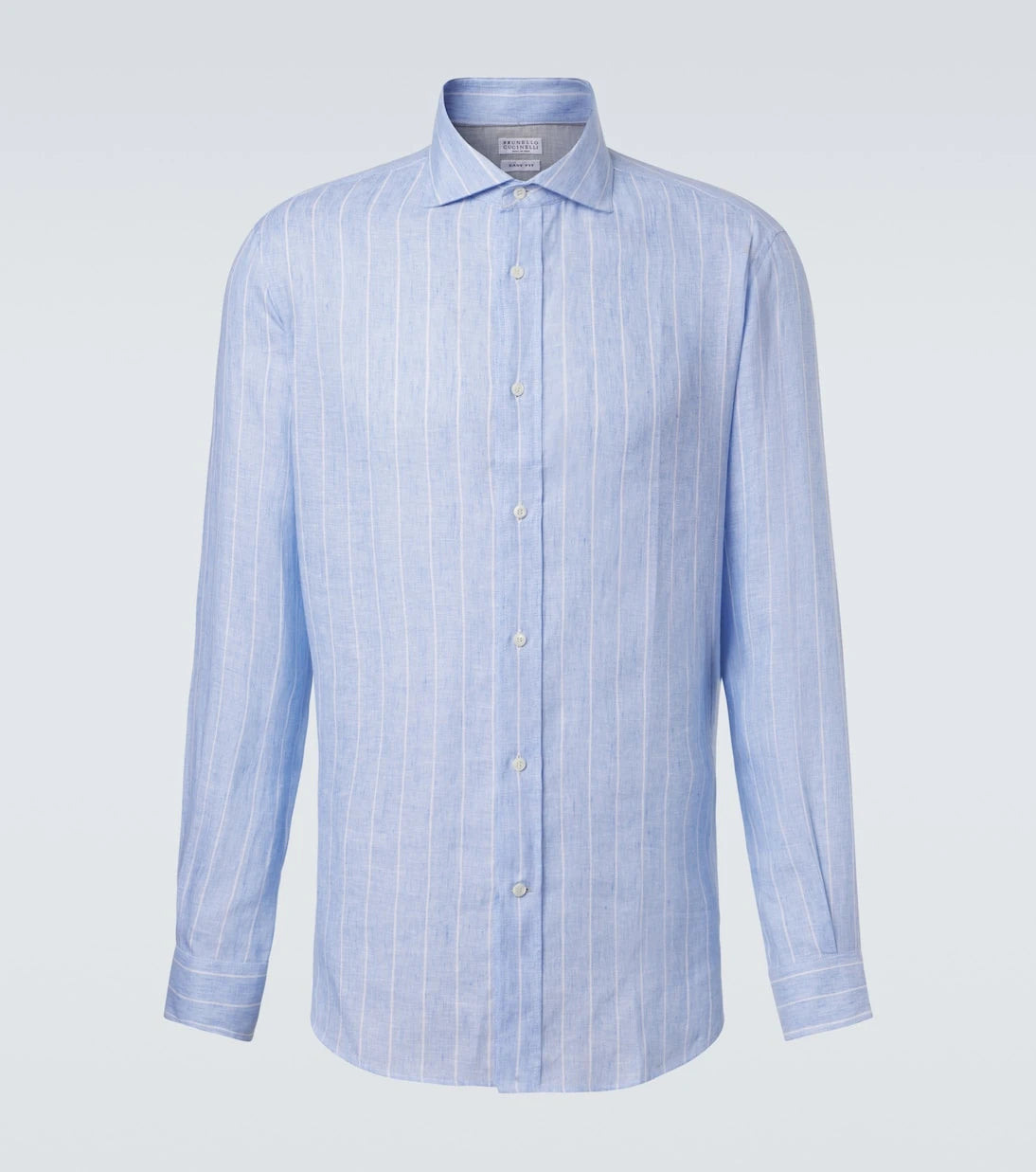 Brunello Cucinelli - Striped linen shirt
