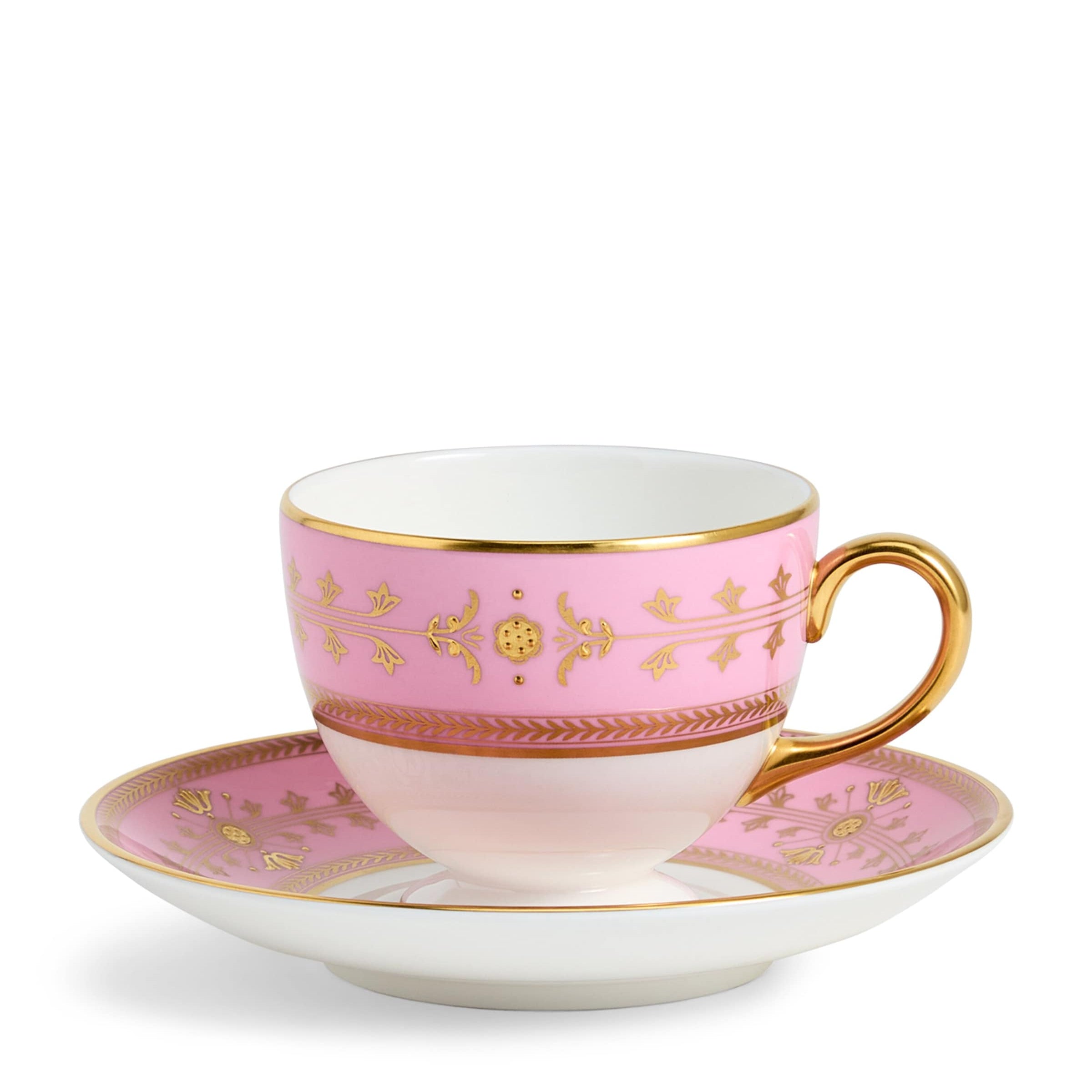 Bone China Bacchus Teacup and Saucer