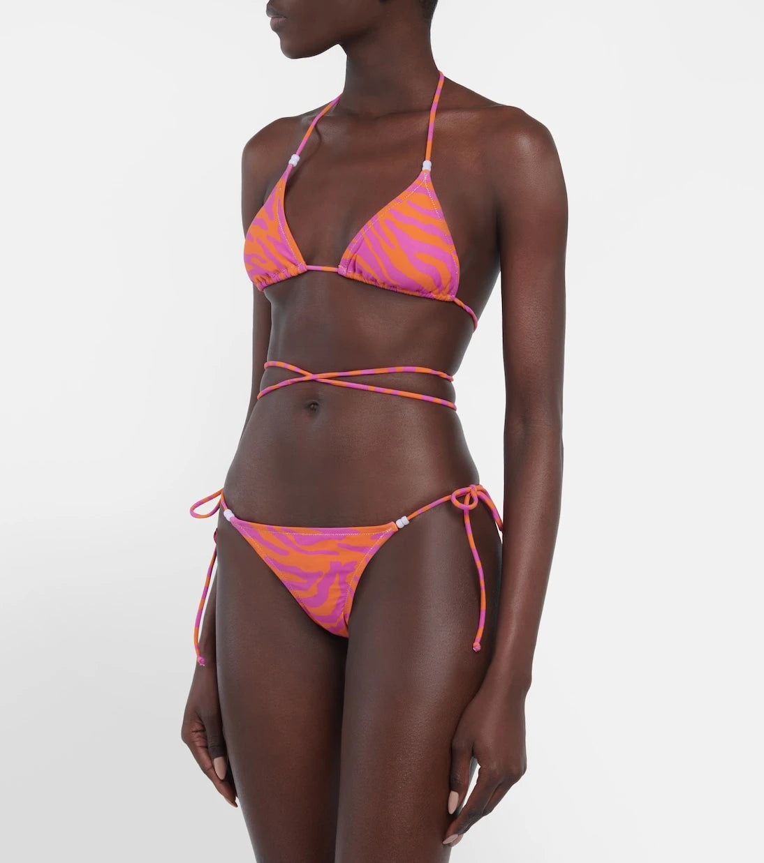 Reina Olga - Miami zebra desenli bikini altı