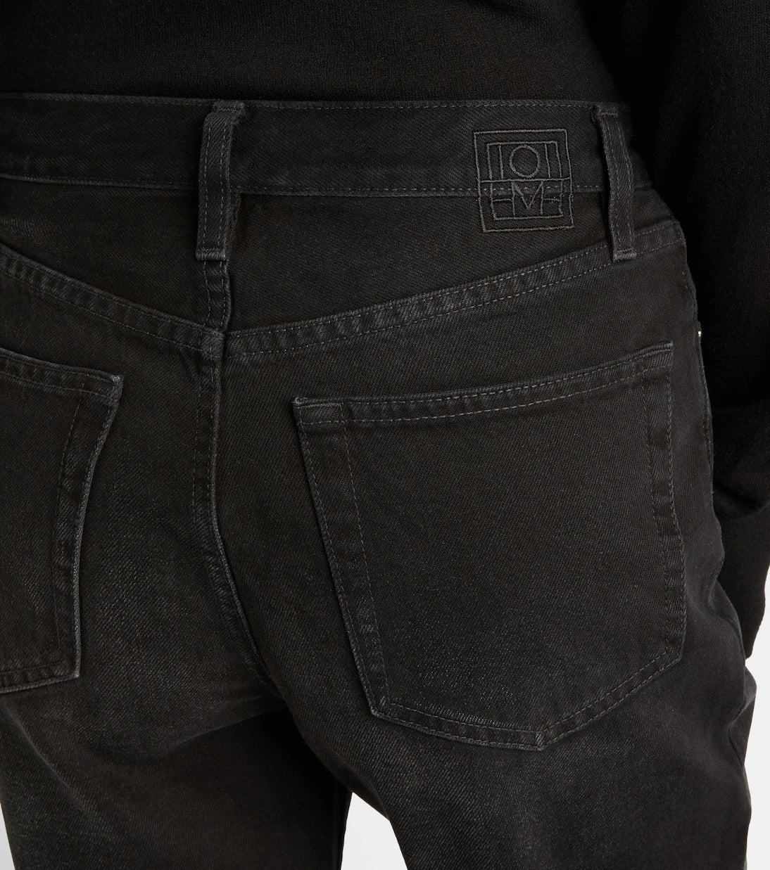 Toteme - Distressed straight jeans