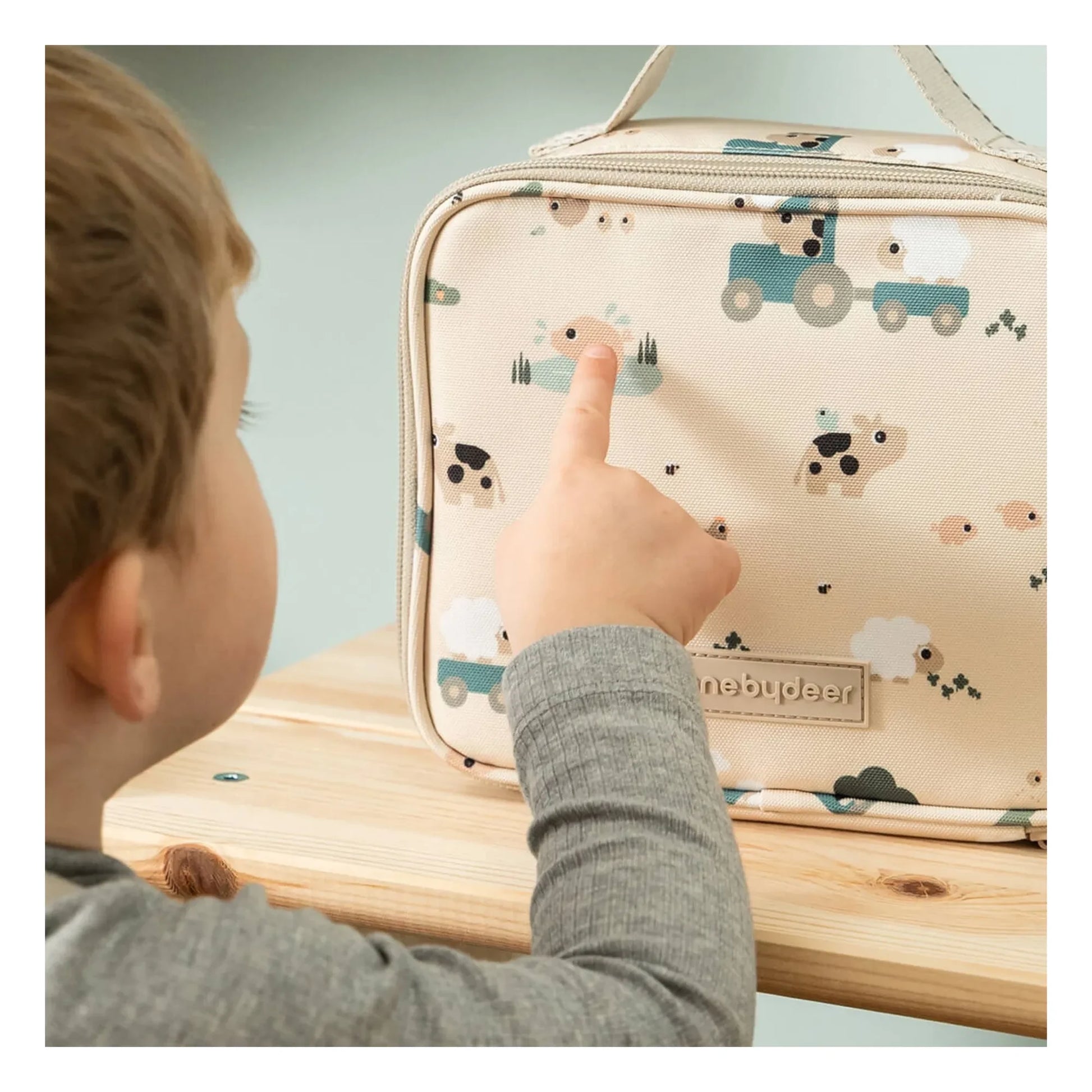Done by deer - Mini Farm cooler bag | Sand