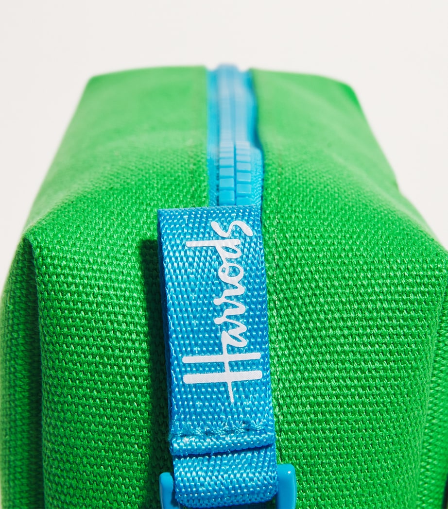 Cotton Logo Cosmetics Bag