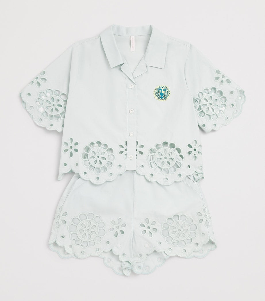 Cotton Broderie Awaken Shorts (1-12 Years)