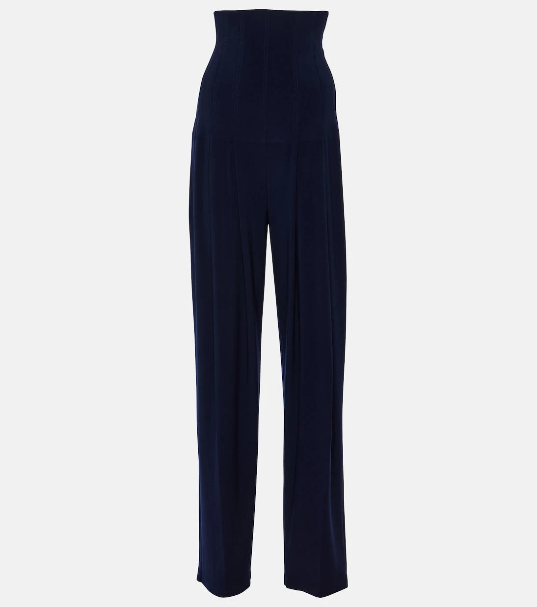 Norma Kamali - High-rise wide-leg pants
