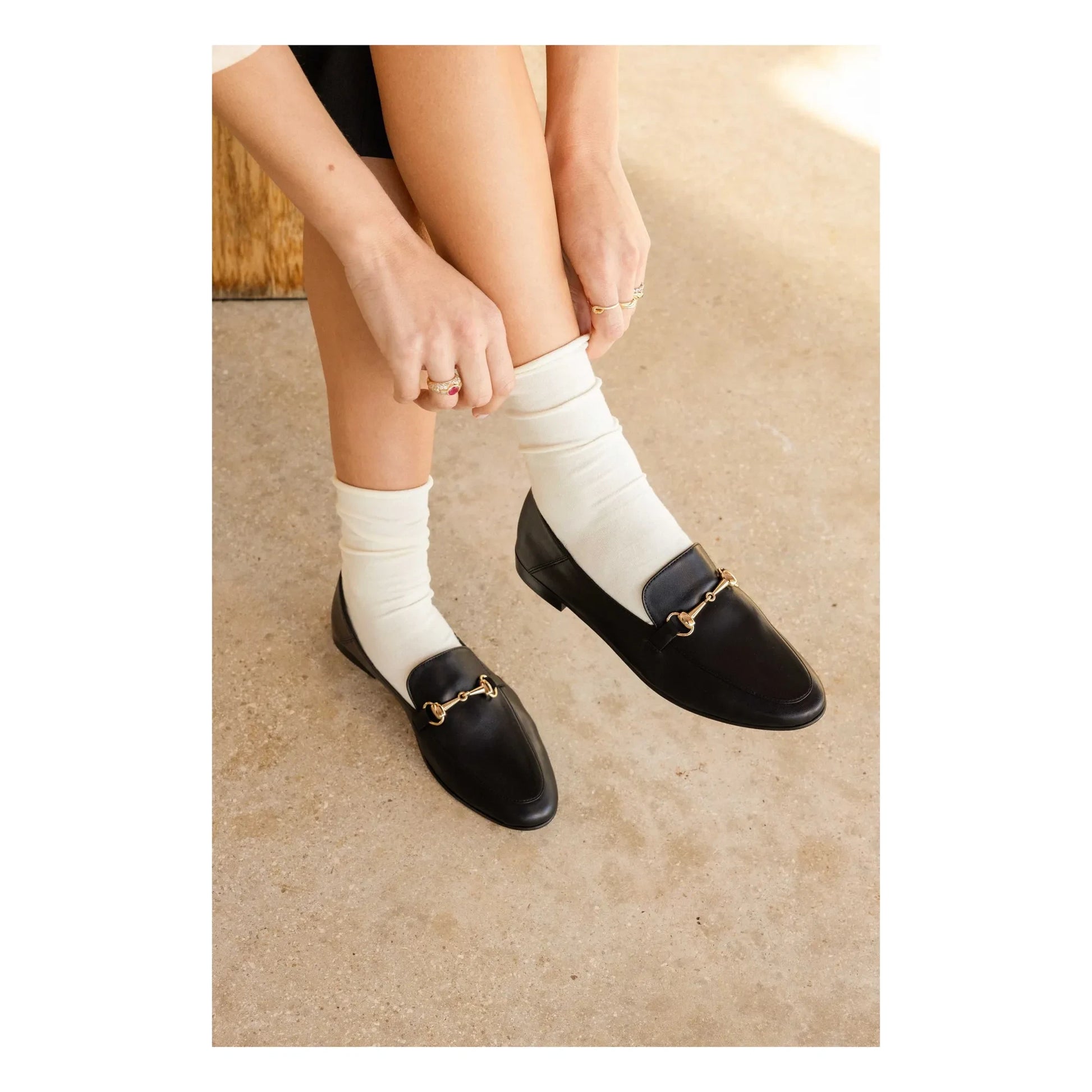 Bobbies - Jill Leather Loafers | Black