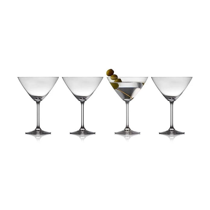 Lyngby Glas Juvel Martini Kadehi Seti 280 ml (4'lü)