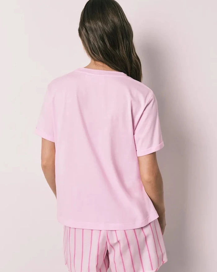 women'secret kadın pamuklu iki parçalı pijama